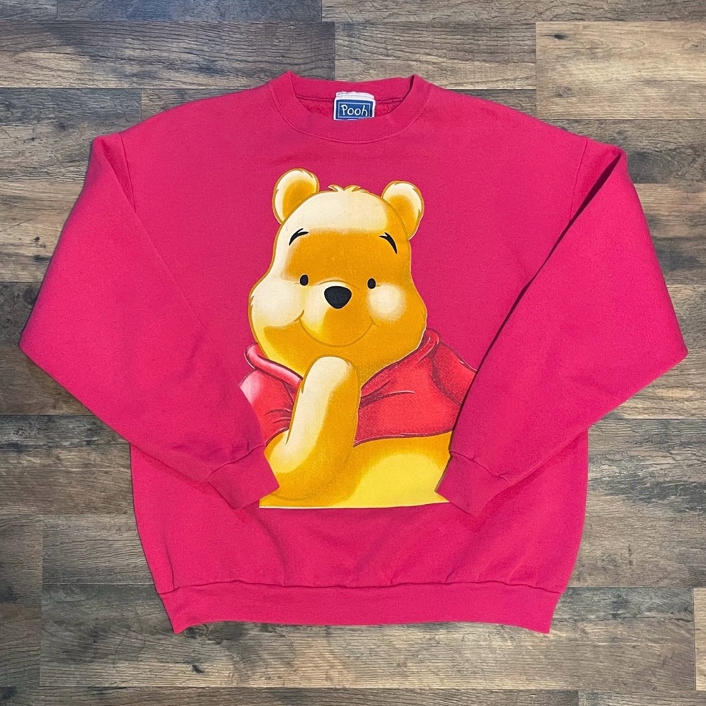 Vintage 90s | Winnie The Pooh Pullover Crewneck Sweatshirt - Picture 1 of 9